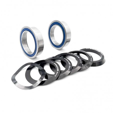 PRAXIS Pedalier para bicicleta de carretera y mtb M30 BB86 ROAD BB90/92 86-4001S 850033390155