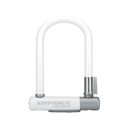 antirrobo candado en forma de u kryptolok mini-7 w/flexframe-u bracket (82x178) perla