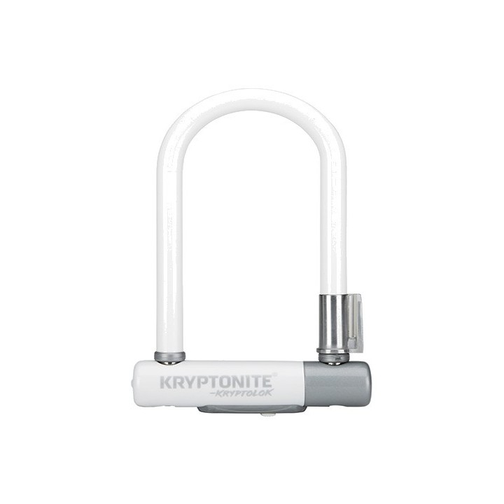 KRYPTONITE Antirrobo candado en forma de U KRYPTOLOK MINI-7 W/FLEXFRAME-U BRACKET (82X178) PERLA 6900722