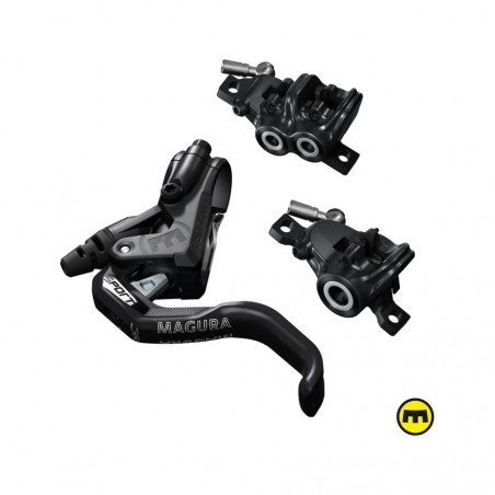 MAGURA Kit de frenos disco para bicicleta delantero + trasero 1-FINGER (4P) (2P) 480 G POSTMOUNT MT TRAIL SPORT 4055184016473
