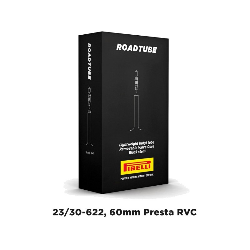 PIRELLI Cámara de aire para bicicleta carretera PRESTA RVC 23/30-622 60MM 8019227370263