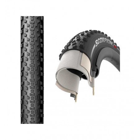 CERAMICSPEED Cubierta neumatico para bicicleta SCORPION™ XC RC PRO 29 X 2.4 RED NEUMÁTICO 8019227435429