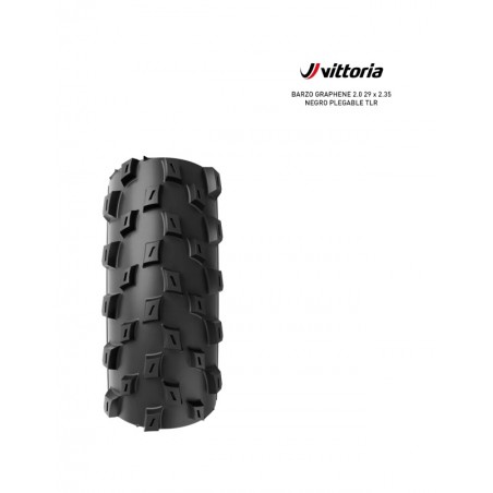 VITTORIA Tire cover for folding bicycle BARZO GRAPHENE 2.0 29 X 2.35 PLEGABLE TLR 8022530017435