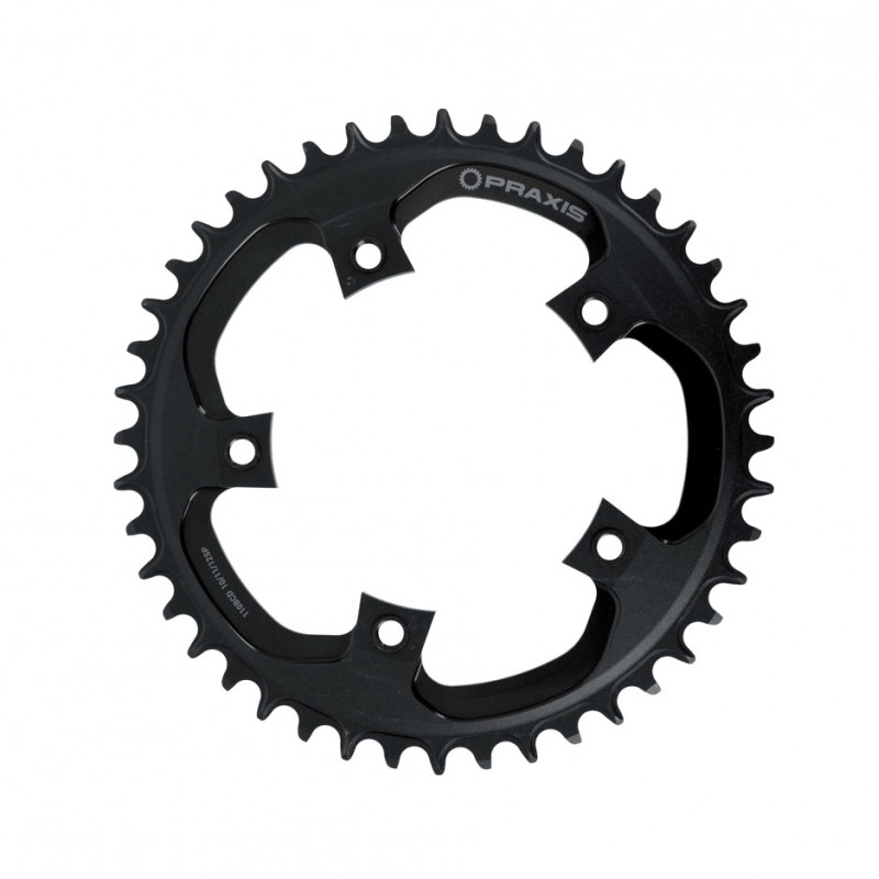 PRAXIS Plato para transmisión de bicicleta e-bike carretera 110BCD THREADED 46T 850033390537