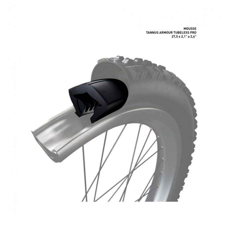TANNUS Relleno de espuma mousse para tubeless ARMOUR PRO 27,5" X 2,1" A 2,6" 193751005995