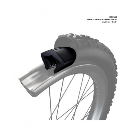 TANNUS Relleno de espuma mousse para tubeless ARMOUR PRO 27,5" X 2,1" A 2,6" 193751005995