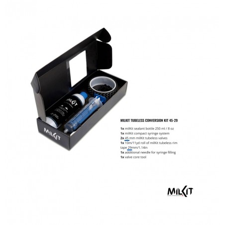MILKIT Kit de conversión para tubelizar ruedas CONVERSION 29 45 TUBELESS 7640174460410