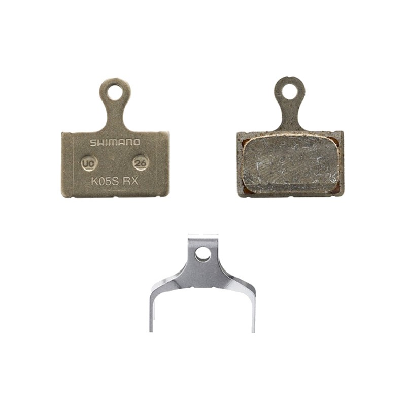 SHIMANO Juego de pastillas freno resina con muelle incluido K05S INCLUYE 4550170327309