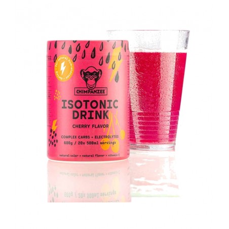 CHIMPANZEE Bebida isotónica en polvo CHERRY 600GR 8594157870736