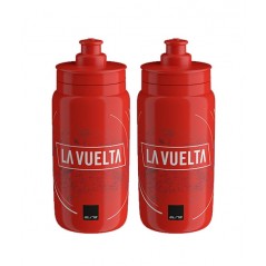 ELITE Bidon botellin 550 ml 2024 FLY VUELTA ESPAÑA ICONIC ROJO 724734