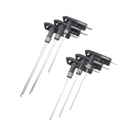 TOPEAK Juego de llaves con mango en t DUOHEX 62713
