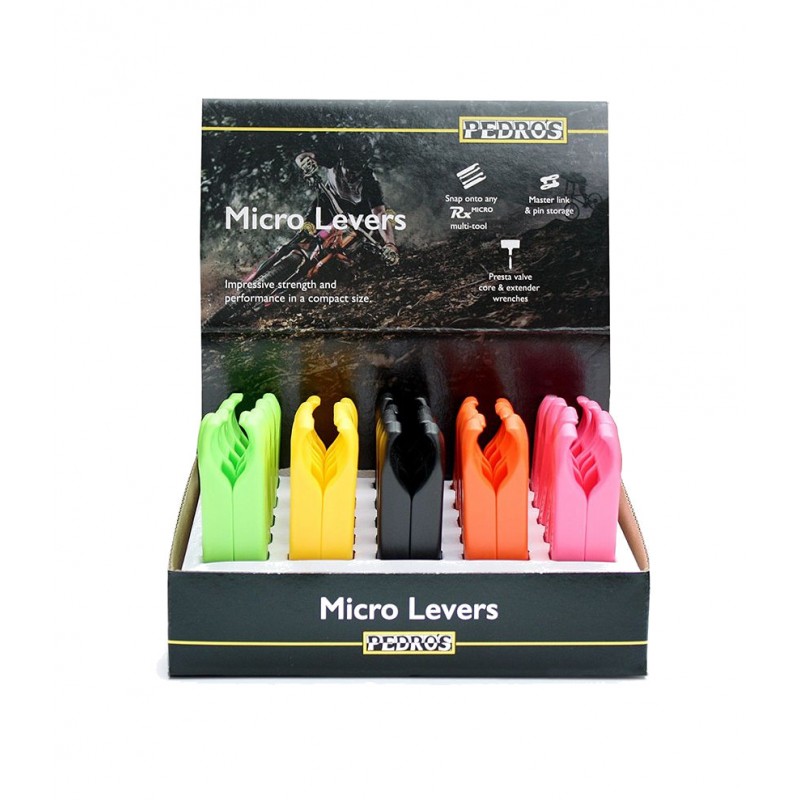 PEDROS Display de micro desmontables 5 colores PEDRO'S 25 U 713281