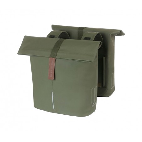 BASIL Semicarenado rally CITY 28-32L VERDE MUSGO (12X29X30 CM) 724243