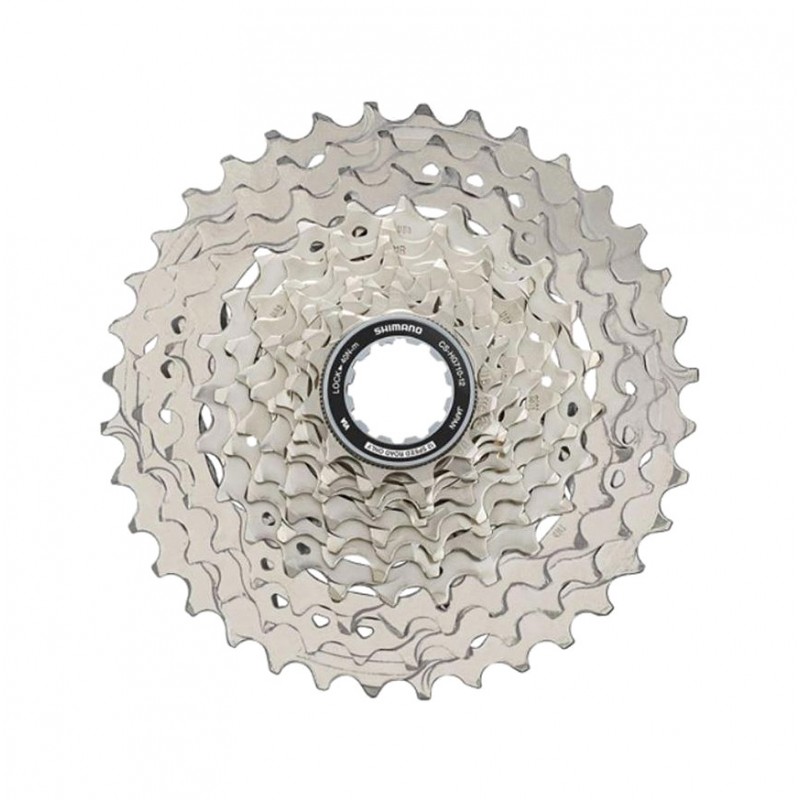 SHIMANO Cassette casete piñones acero 105 CS-HG710 12V (11-36) HYPERGLIDE 724800