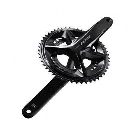 SHIMANO Aluminum crankset and chainrings 105 FC-R7100 DI2 50X34D 2X12V HOLLOWTECH II 724801