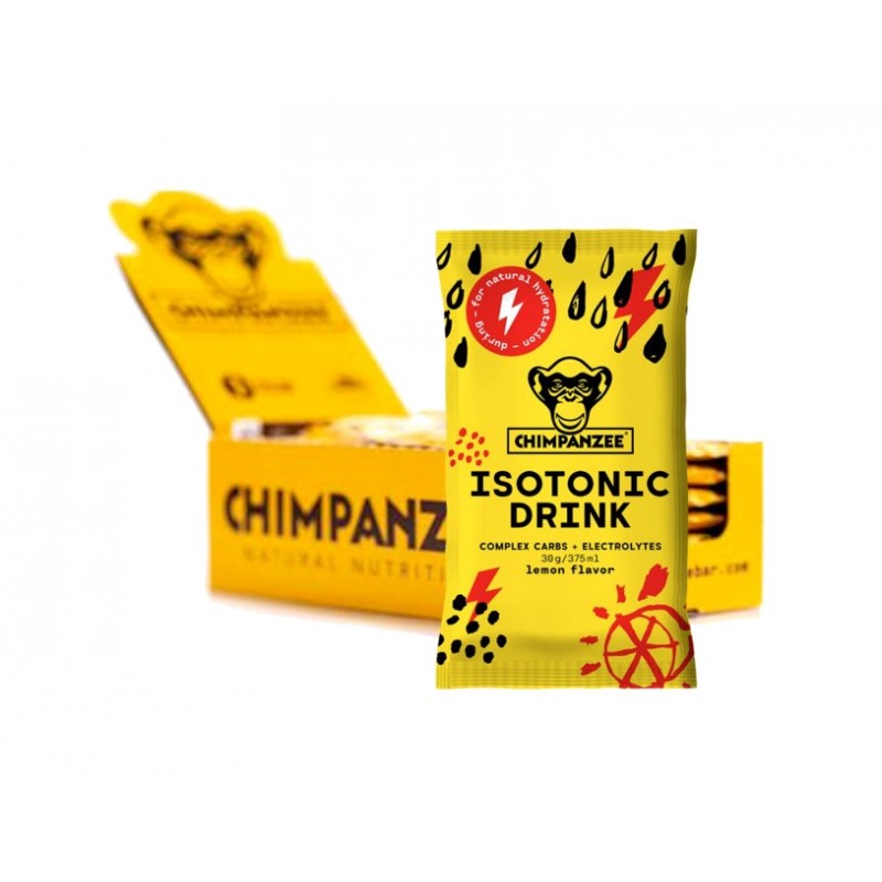 CHIMPANZEE Bebida isotónica en polvo ISOTONIC DRINK 30GR (25U) 8594157875434