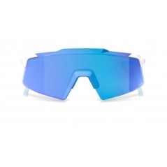 100% GAFAS BICICLETA CICLISMO DEPORTE AEROCRAFT MATTE WHITE HIPER BLUE MIRROR 196261017755