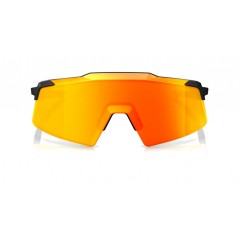 100% GAFAS BICICLETA CICLISMO DEPORTE AEROCRAFT SOFT TACT BLACK HIPER RED MULTILAYER MIRROR 196261017779