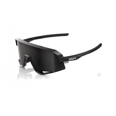 100% BICYCLE GLASSES FOR CYCLING SPORTS SLENDALE MATTE BLACK SMOKE LENS 196261050066