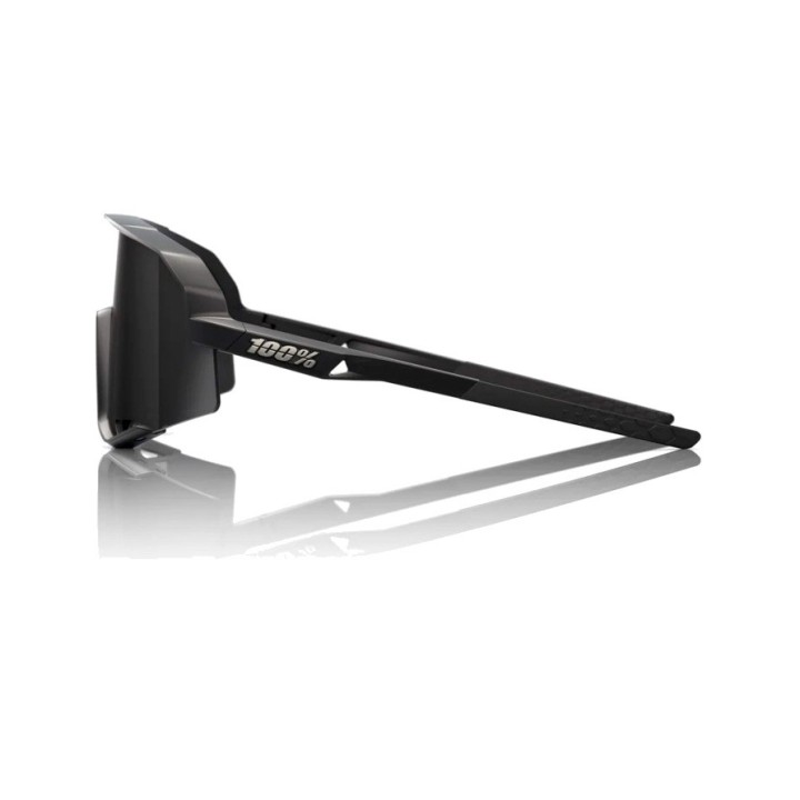 100% GAFAS BICICLETA CICLISMO DEPORTE SLENDALE MATTE BLACK SMOKE LENS 196261050066