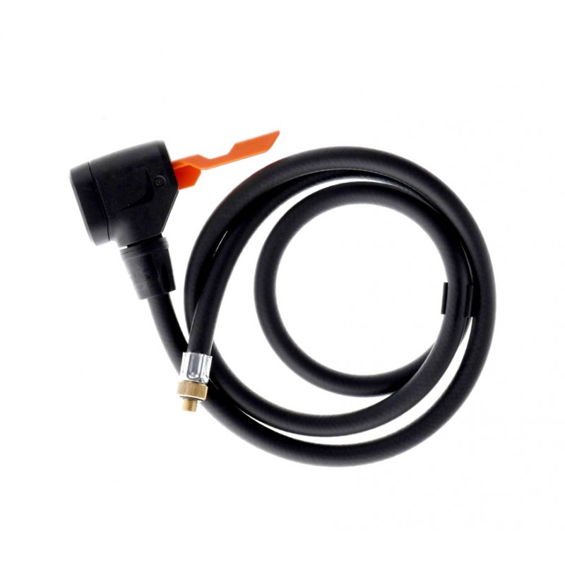 SKS Replacement flexible hose with multi-valve head for inflation pump CONNECTION MULTIVALVE RENNKOMPRESSOR 4002556035334
