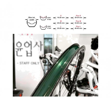 EFFETTO MARIPOSA Cinta adhesiva para tubeless CAFFÉLATEX PLUS L 45MM X 8M 7640164681252