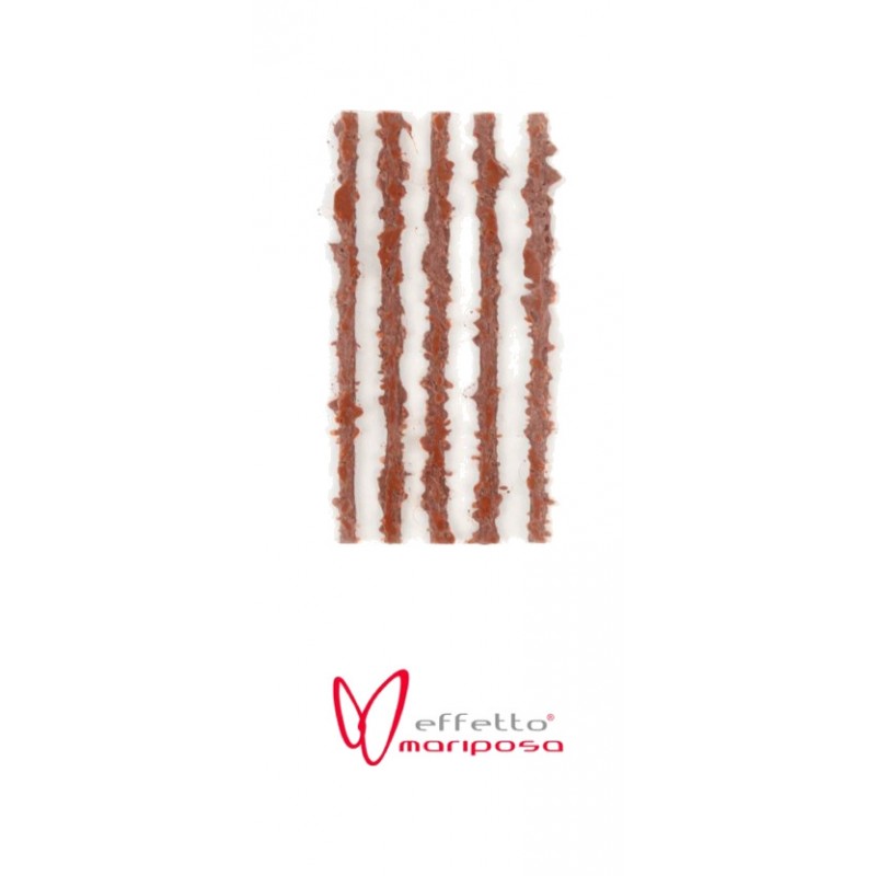 EFFETTO MARIPOSA Mechas tiras para reparación tubeless TAPPABUCO TYRE PLUG 1,5 (X25) 7640164681344