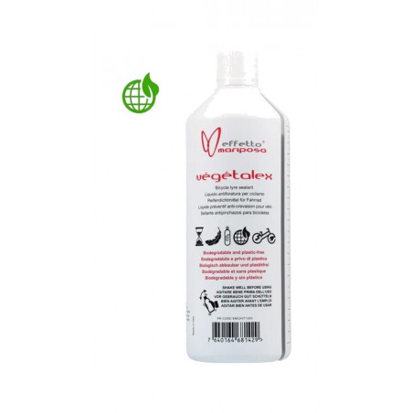 EFFETTO MARIPOSA Bicycle puncture sealing liquid VÉGÉTALEX 1000ML 7640164681429
