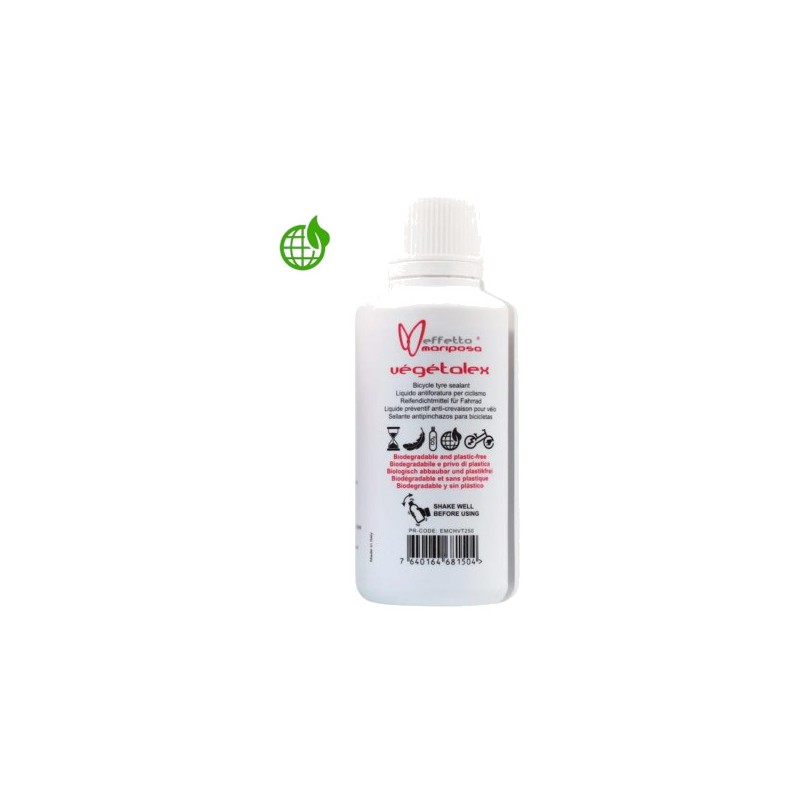EFFETTO MARIPOSA Bicycle puncture sealing liquid VÉGÉTALEX 250ML 7640164681504