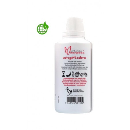 EFFETTO MARIPOSA Liquido sellante antipinchazos bicicleta VÉGÉTALEX 250ML 7640164681504