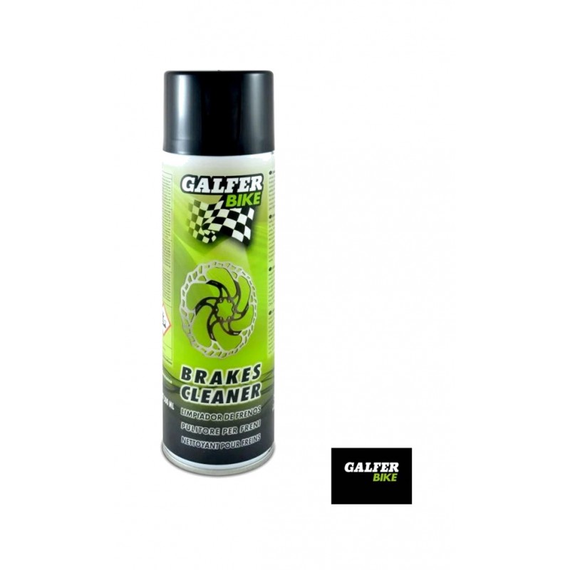 GALFER Limpiador de frenos específico para bicicleta BRAKES CLEANER BIKE 500ML 8400170125688