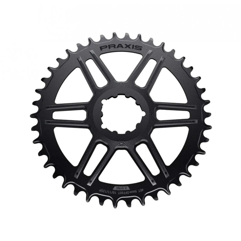 PRAXIS Bicycle transmission crown plate 40T DIRECT MOUNT 850033390681