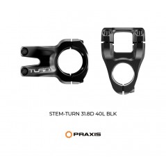 PRAXIS Tija potencia de dirección STEM TURN 31.8D 40L 850054960221