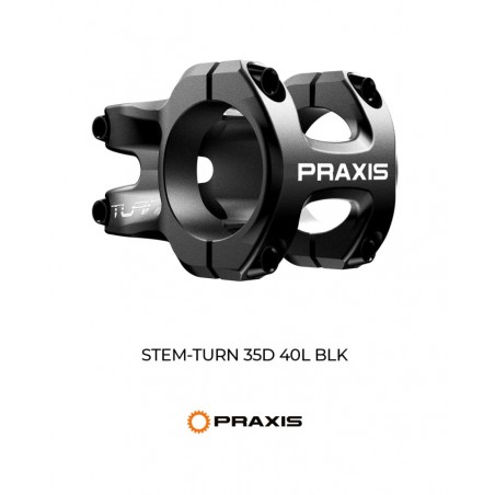 PRAXIS Tija potencia de dirección STEM TURN 35D 40L 850054960306