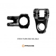PRAXIS Tija potencia de dirección STEM TURN 35D 50L 850054960351