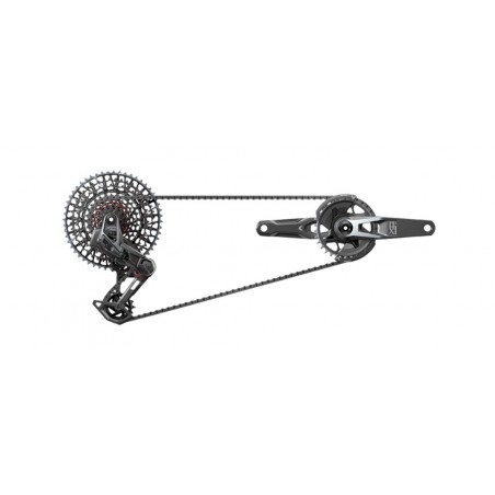 SRAM electronic group XO T-TYPE EAGLE V2 TRANSMISSION AXS WIDE DUB DM (10-52) 175 MM/32D