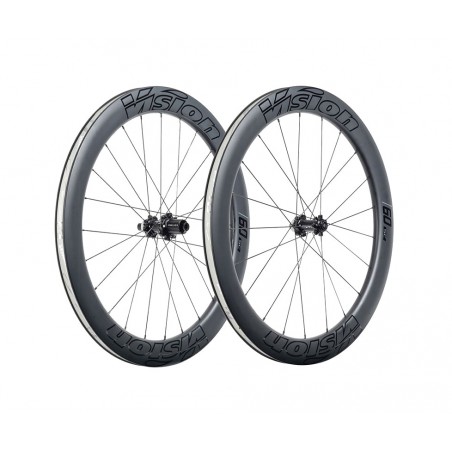 VISION Carbon wheelset SC60 DISCO CENTERLOCK CUBIERTA TUBELESS READY SHIMANO HG11 724706