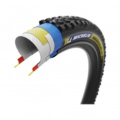 MICHELIN Tire for bicycle WILD ENDURO TRASERA 29X2.40 RACING LINE PLEGABLE 61-622 724959