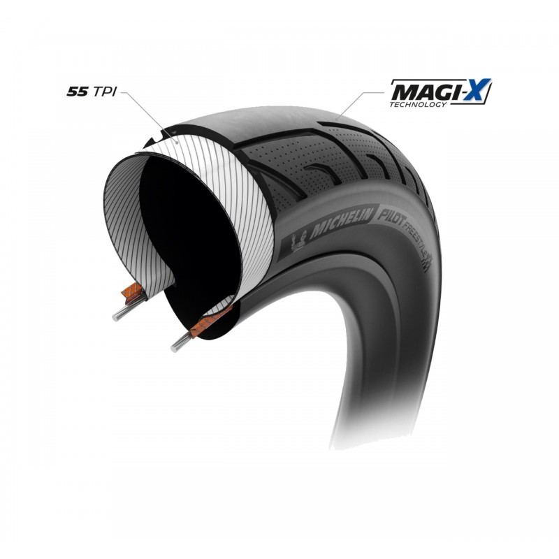 MICHELIN Tire for bicycle PILOT FREESTYLE 20X2.30 RACING LINE BMX RIGIDA 58-406 724961