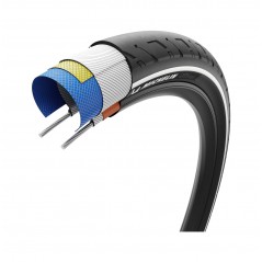 MICHELIN Cubierta neumatico para bicicleta CITY STREET 29X2.40 PERFORMANCE LINE RIGIDA 60-622 724969