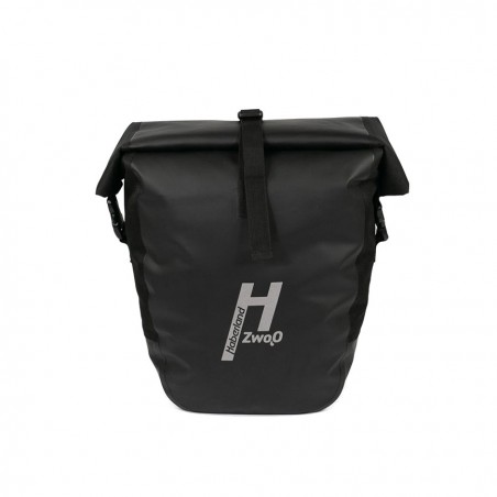 HABERLAND Alforjas traseras para bicicleta impermeable negro H2O 42L (32X47X16 CM) 725236