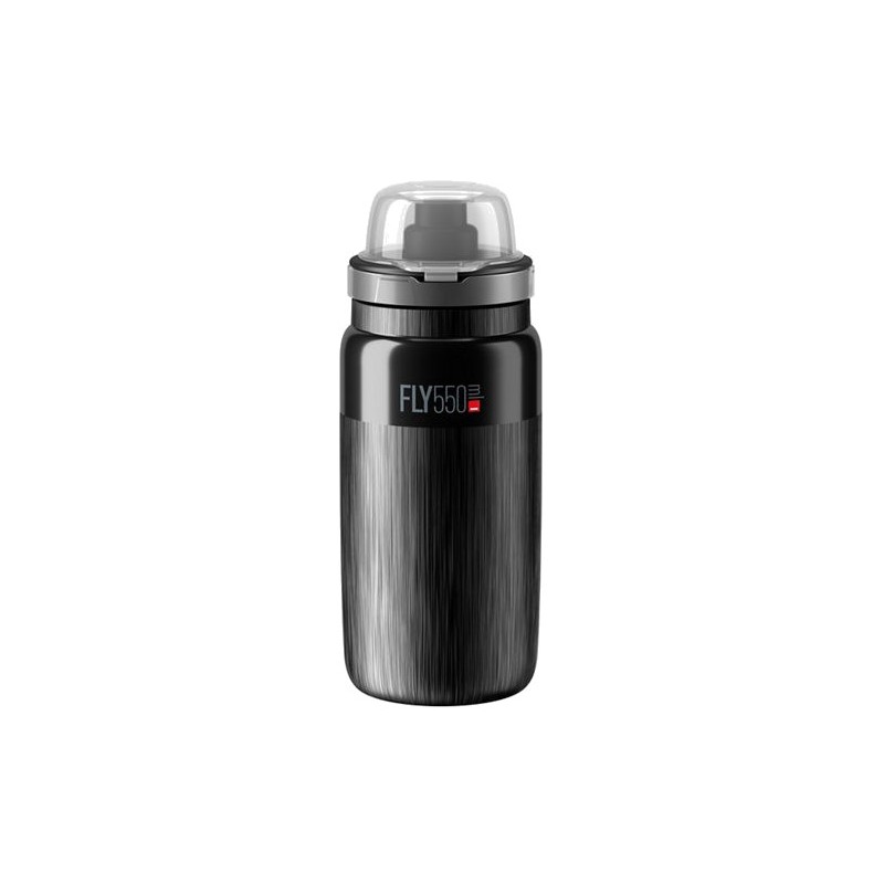 ELITE Bidon botellin negro FLY MTB TEX 550 ML 725577
