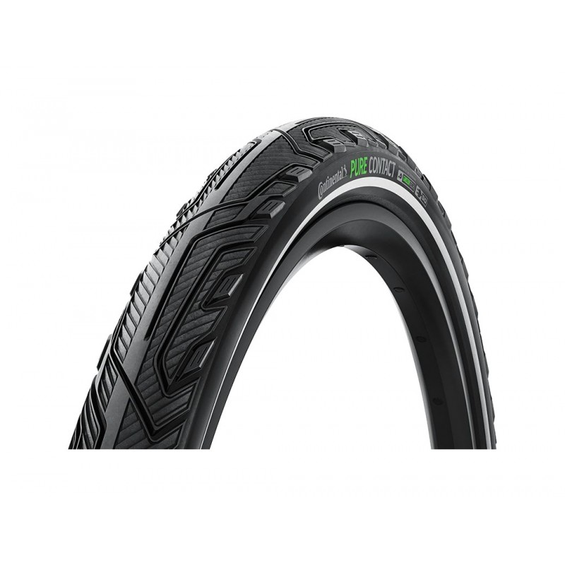 CONTINENTAL Cubierta neumatico para bicicleta PURE CONTACT 27.5X2.00 VECTRAN/POLYX BREAKER PLEGABLE REFLECTANTE 50-584 725598