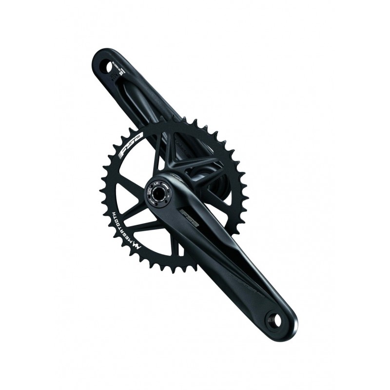FSA Crankset and aluminum chainring AGX GOSSAMER PRO MEGAEXO MEGATOOTH DIRECT MOUNT 40D 175MM 24MM 725611