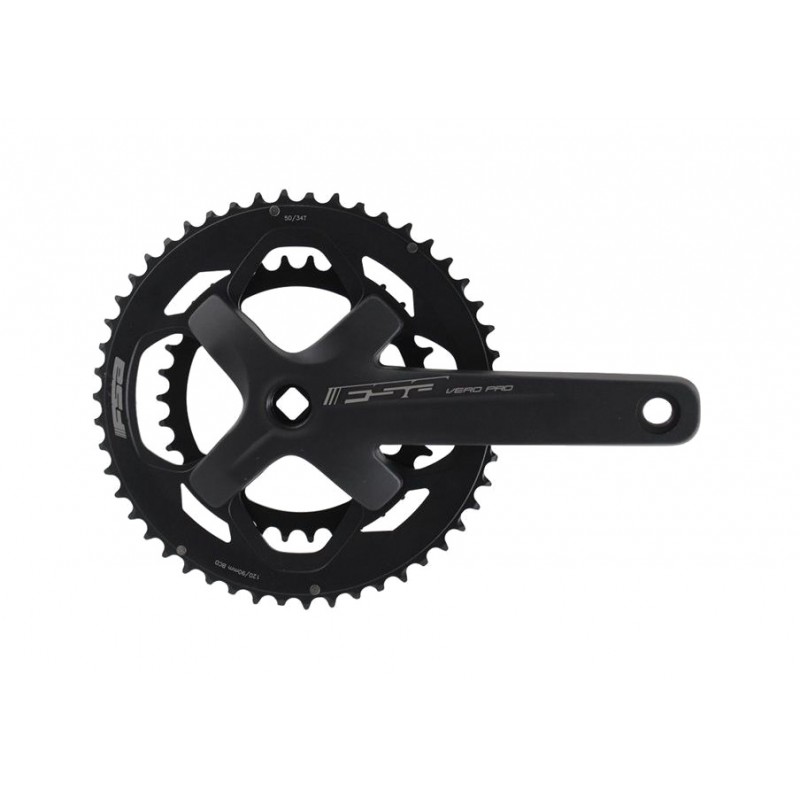 FSA Juego de bielas y platos aluminio VERO PRO 120/90 BCD 50X34D 172.5 MM 2X11V 725654