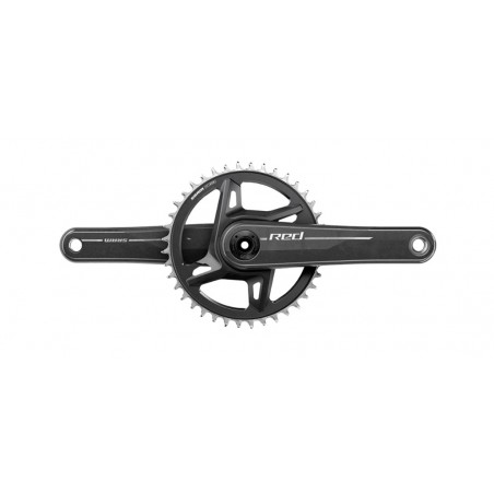 SRAM JUEGO DE BIELAS Y PLATO RED E1 XPLR DUB WIDE DIRECT MOUNT 40D CARBONO 108480VAR