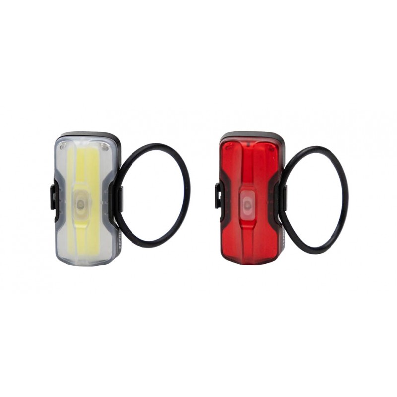 ZEFAL Juego de luces delantera y trasera VISION F20 + R20 USB 725811