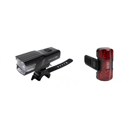 ZEFAL Front and rear light set SUPERVIISON F200 + R150 USB 725816