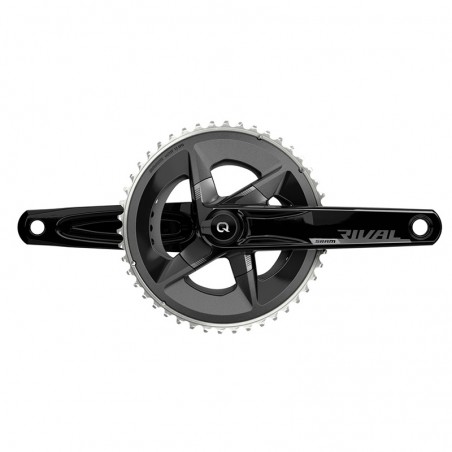 SRAM Juego de bielas potenciometro aluminio RIVAL D1 QUARQ DUB 107 BCD 175 MM 48X35T 103667