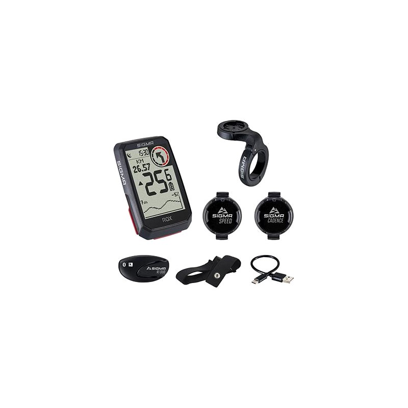 SIGMA Gps para bicicleta con sensores ROX 4.0 SENSOR SET 63287